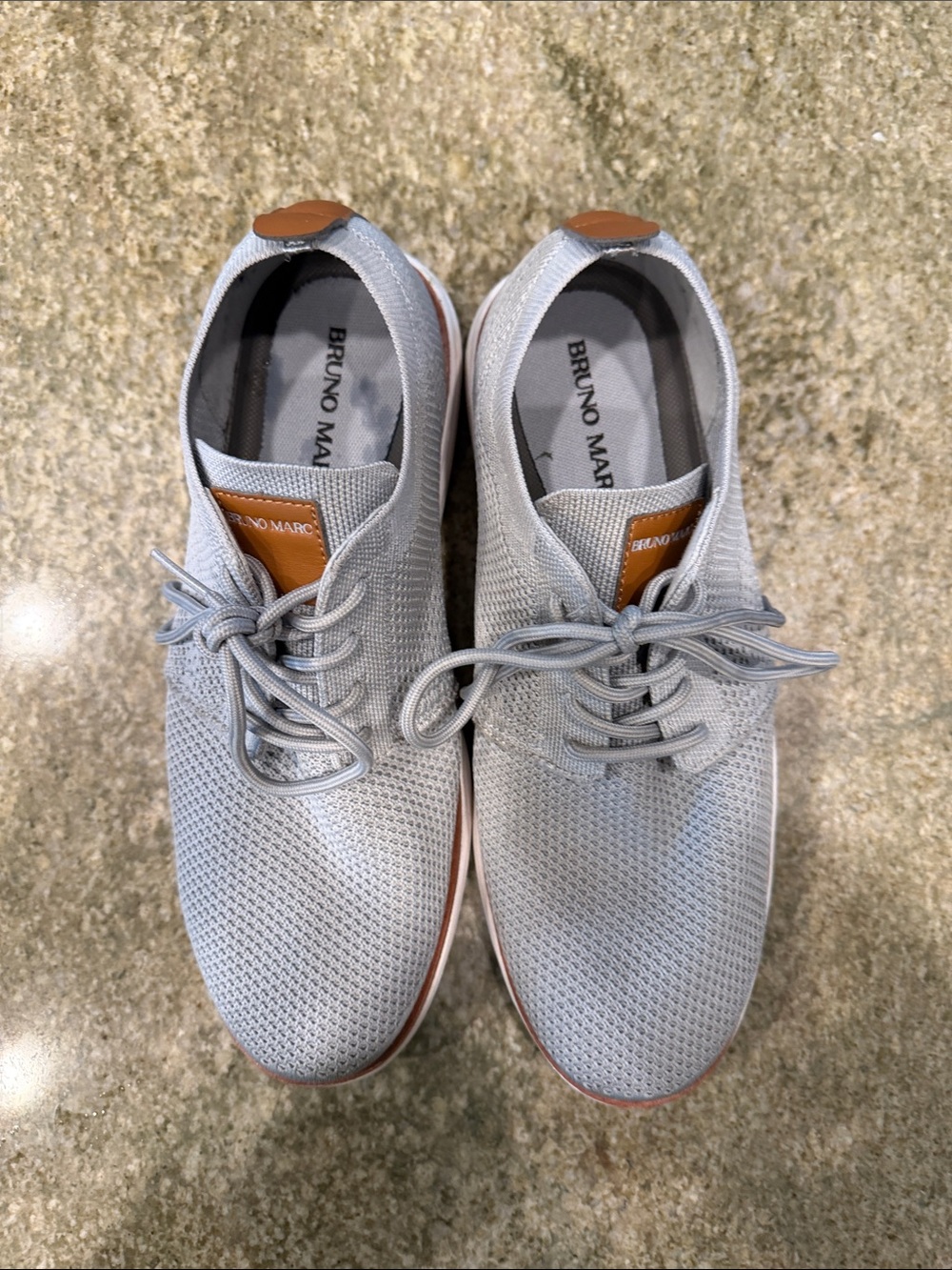 Bruno Marc Men's KnitFlex Breeze Mesh Sneakers Oxfords Lace-Up size 10